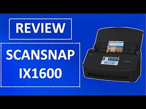 ScanSnap iX1600 Review | Best Wireless Document Scanner for Home & Office 2025!
