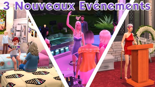 3 événements de BrittPinkieSims en français ! - Mod Sims 4