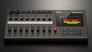 Zoom’s R20 looks more like a standalone touchscreen DAW than a multitrack recorder