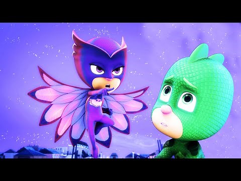 PJ Masks Funny Colors - PURPLE Owlette!!!!! - Kids Videos