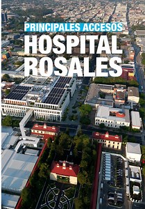 Queremos facilitar tu visita al Nuevo Hospital Rosales. 🏥 Te compartimos los accesos a nuestras instalaciones para los servicios de: * Farmacia Especializada 💊 * Consulta Externa y Especialidades Médicas 🩺 * Emergencias 🚨 * Visitas a pacientes hospitalizados 👥