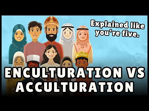 Enculturation vs Acculturation (Easy Explanation)