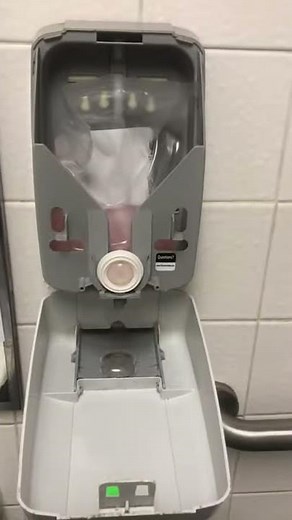 How to open a soap dispenser
