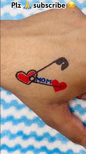 Mom Tattoo Design ❤✨ #tattoo #tattoofun #art #tattooart #drawing #mom #tattooartist