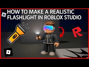 How To Make A Realistic First Person Flashlight in Roblox Studio (2026) Smooth Torch Roblox Studio