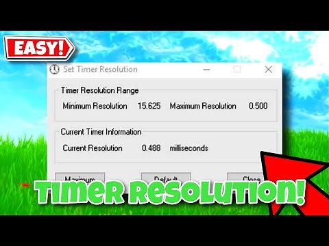 How To Use Timer Resolution The Right Way! Fix Input Delay! Updated (2024) FIX!