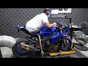 Yamaha R6 Dyno test Standard Ecu