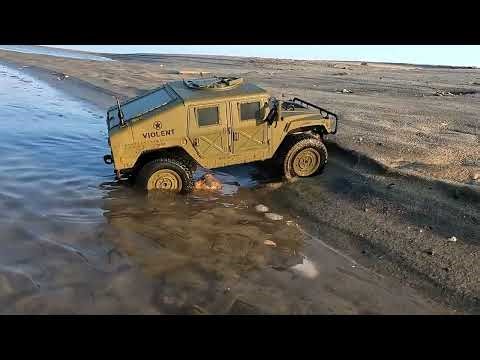 Military Humvee brushless mod Jjrc c8835