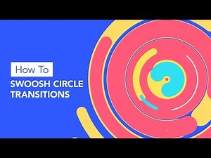After Effects tutorial | EASY Swoosh circle transitions