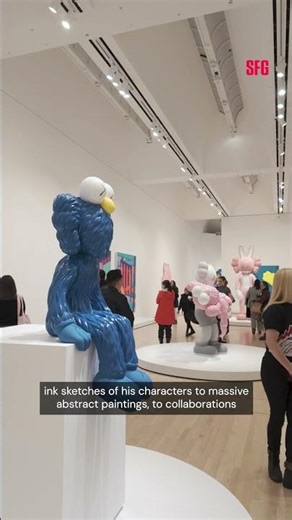 Catch the new KAWS exhibit at SFMOMA now!