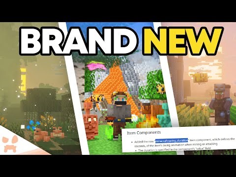 MINECRAFT JUST OVERHAULED THE ENTIRE OVERWORLD & END’S LOOK + NEW WEAPON?!