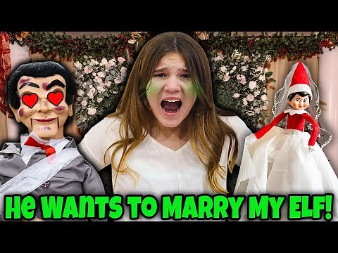 Slappy Wants To Marry My ELF ON THE SHELF!