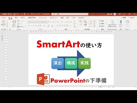SmartArtで組織図を作成しよう。（詳細マニュアル付き）