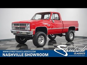 1986 Chevrolet K10 Scottsdale 4X4 for sale | 3650-NSH