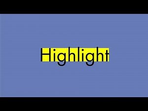 Highlight and Underline Text in After Effects [the EASY way!]