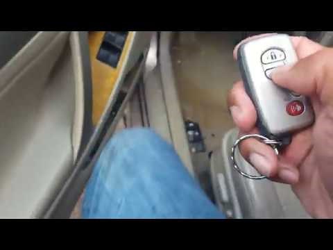 2007 Toyota Camry Smart Prox Key Programming
