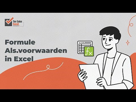 Instructievideo: ALS.VOORWAARDEN in Excel - Ter Zake Excel