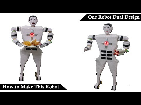How to Make Working Robot at Home ( Very Easy )