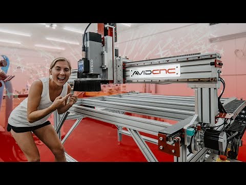 Our New HUGE CNC! | Avid CNC Set Up