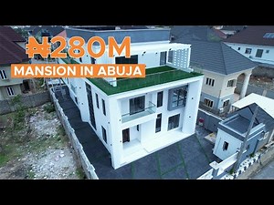 Touring a ₦280 MILLION($480,000) Contemporary Mansion In abuja