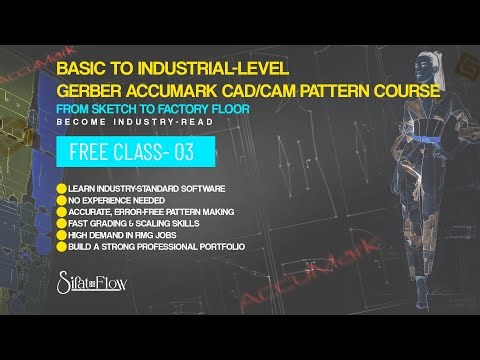 Gerber AccuMark | Sifat Flow | Bangla tutorial