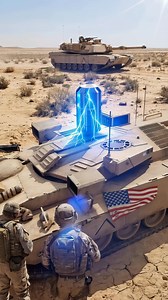 US experimental Prism tank weapon test on M1 Abrams tank! #reelsvideoシ #military #usarmy | War Defense Studios