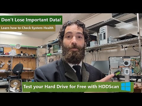 Test your Hard Drive for Free with HDDscan (Windows) | Protect your Data