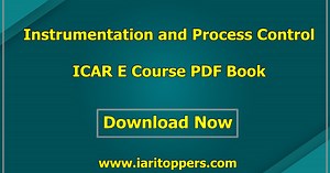 Instrumentation and Process Control ICAR e course PDF Book Download E Krishi Shiksha
