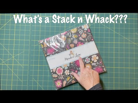 Stack n Whack Quilt Top Using a Layer Cake - Episode 1