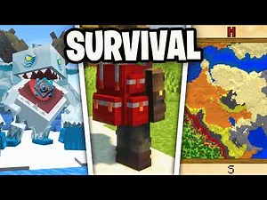 20 Best Survival Addons for Minecraft Bedrock 2026!