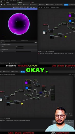 Mastering Particle Color Control in Unreal Engine 5 #shorts