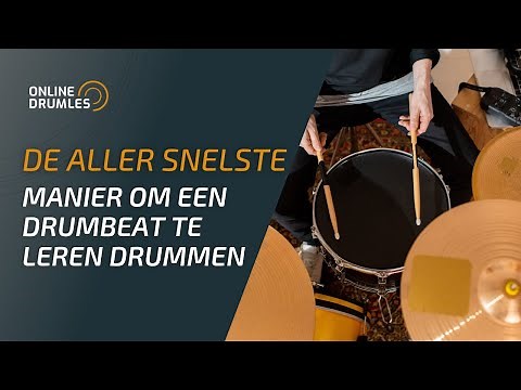 De ALLER snelste manier om een drumbeat te leren drummen - Online Drumles 1.1