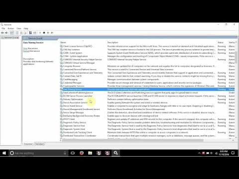How to configure Windows 10 services