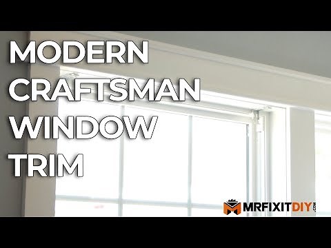 Modern Craftsman Window Trim | DIY How To