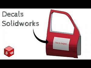 How to Add Decal in Solidworks