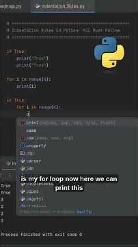 What are PYTHON Indentation Rules?