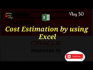 How to prepare Cost Estimation in a project by using Excel