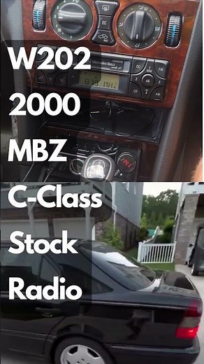 Upgrade Your Mercedes Benz C Class W202 Radio with This Easy Kit
