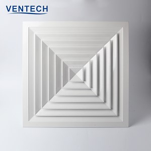 [Hot Item] Supply Air Outlet Side Wall Diffuser Square Air Vent Diffuser