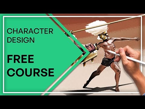 Free Character Design Course for Beginners (Digital Art Tutorial)