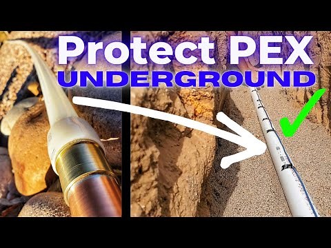 How to Protect PEX Underground