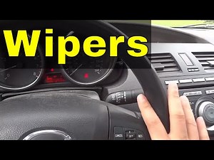 How to Operate Windshield Wipers: Turning Wipers On and Off