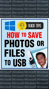Easy Guide: How to Save Photos and Files to a USB In this quick and easy tutorial, you'll learn how to save your photos and files to a USB drive in just a few simple steps. Perfect for beginners, this guide will help you securely transfer and store your important data with ease! | DieT