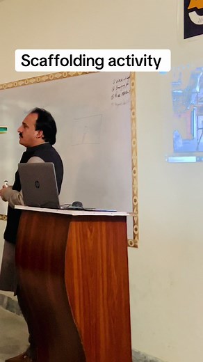 Scaffolding Activity Training at OHS Academy Mardan