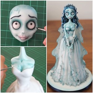 Corpse Bride doll cake | MetDaan Tips