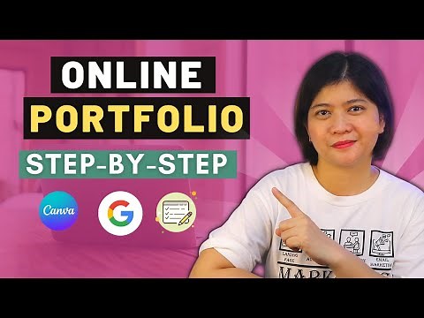 CREATE ONLINE PORTFOLIO - Step by Step Guide that is EASY to FOLLOW for BEGINNERS