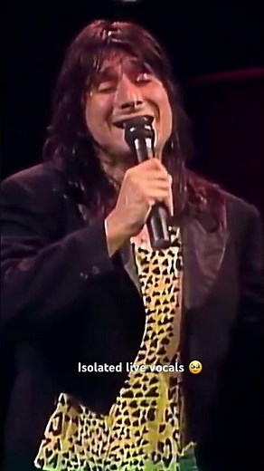 Steve Perry - isolated vocals, open arms 1981
