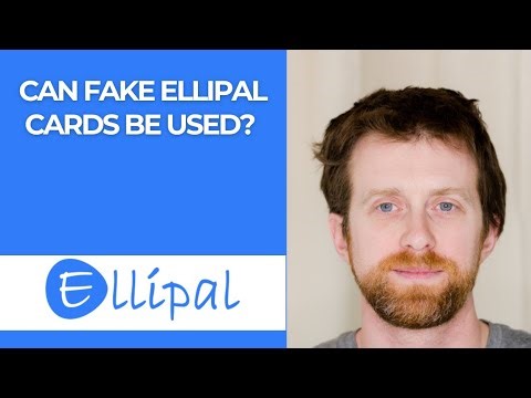Can fake ELLIPAL cards be used? 