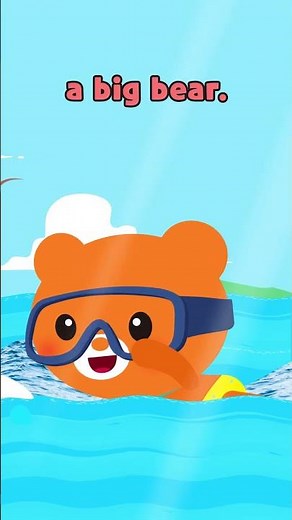 Swim Song | Let's swim with Bebe | Nursery Rhymes & Kids Songs #shorts