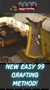 💎 New Easy 99 Crafting Method! 🪡 Hit 99 Crafting and make GP at the same time in OSRS! No more draining your bank just to train a skill. ⚔️💰 ✅ Beginner-friendly steps ✅ Profitable while you train ✅ Works in 2025 and beyond #OSRS #OldSchoolRuneScape #OSRSCrafting #OSRSMoneyMaking #OSRSGuide #RuneScapeCommunity #MMORPG #GamingCommunity | Osrs Money Making Guide